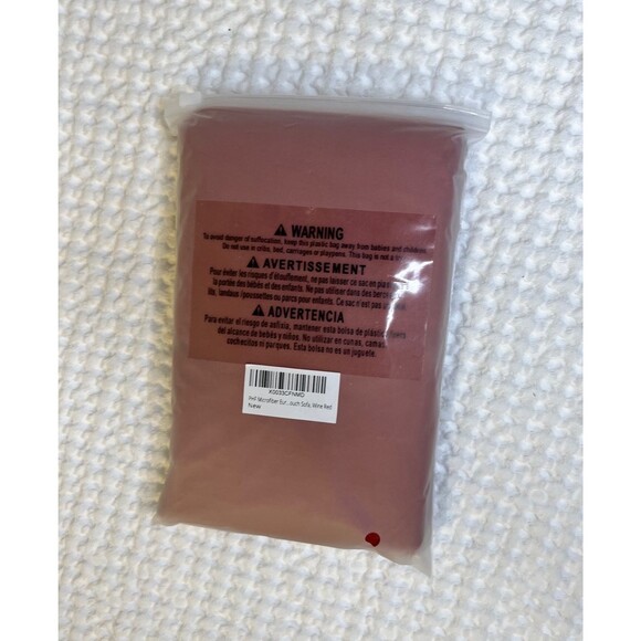 Pillow Covers Red 16 x 16 In Set of 2 Washed Microfiber Throw Pillow Sham D1 - Picture 3 of 8